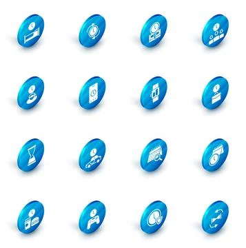 Set Clock with arrow, Time is money, Management, Coffee time, Old hourglass sand Stock Illustration