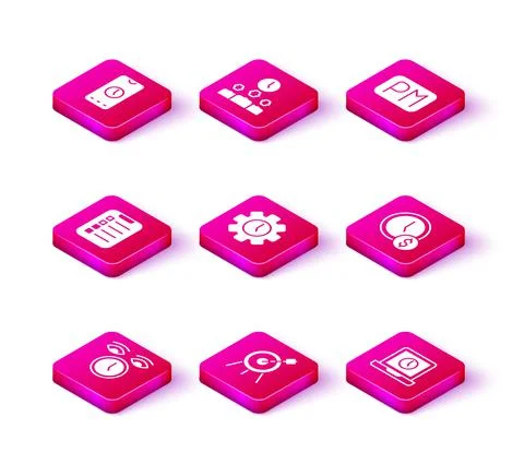 Set Clock, Target sport, To do list planning, Time Management, Laptop time Stock Illustration