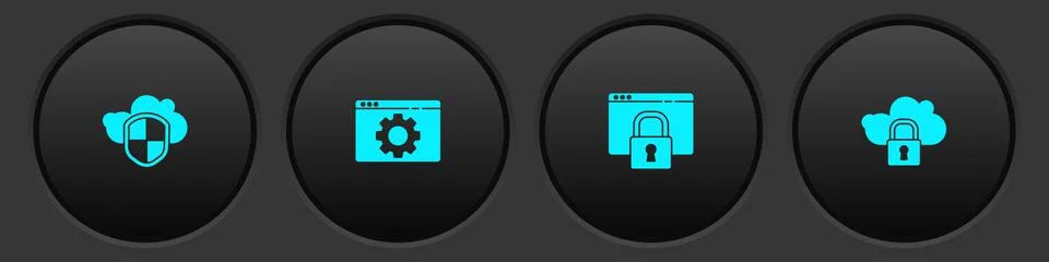 Set Cloud and shield, Browser setting, Secure your site with HTTPS, SSL and Illustration