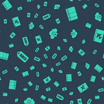 Set Cloud computing lock, Sketchbook or album, SEO optimization and Website Ilustración de archivo