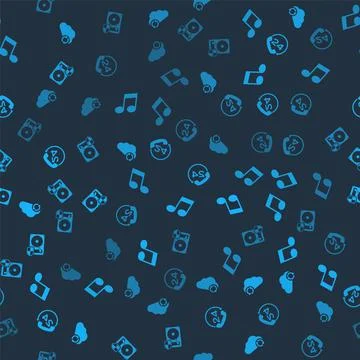 Set Cloud sync refresh, Music note, tone, Telephone 24 hours support and Hard Illustrazione stock