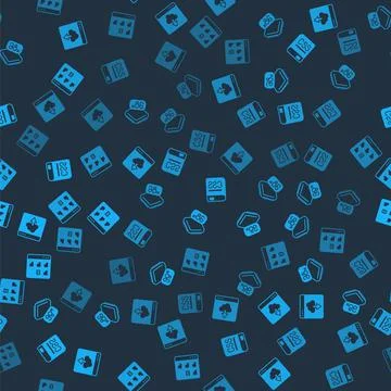 Set Cloud technology data transfer, Processor with microcircuits CPU, Books イラスト素材