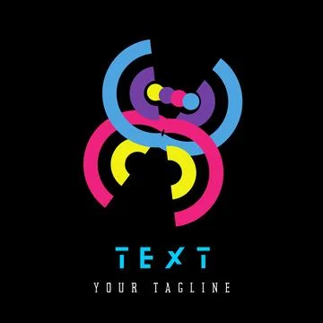 Set of Code Tester Logo Template Design Concept, Programmer Technology logo Stock Illustration