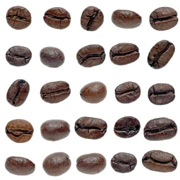 Set of coffee beans 写真素材