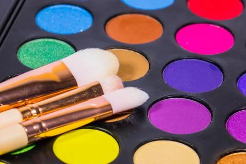 Set color of make-up Stock Photos