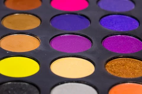 Set color of make-up Stock Photos