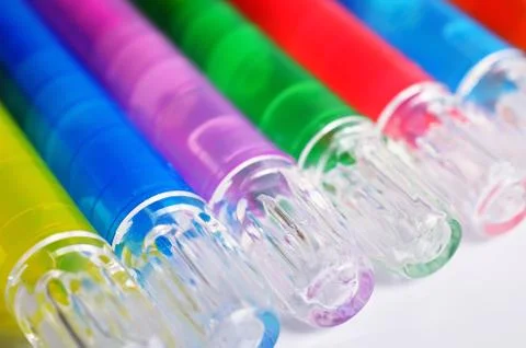 Set of colored pencils. Stock Photos