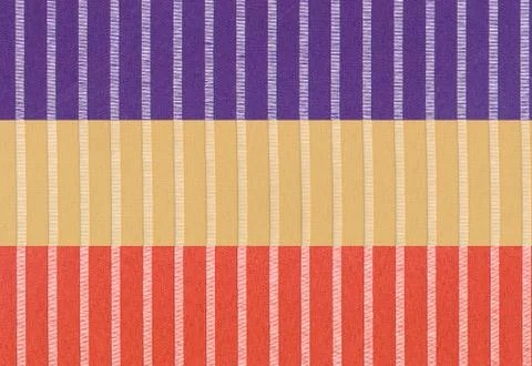 Set of colored polyester fabric with strips, texture background Stock Photos