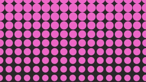 Set of colorful halftone dot transition masks Stock Footage 229397923