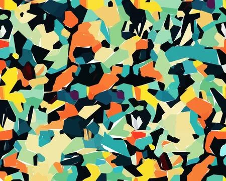 Set of colorful leaf patterns. For web, wallpaper and background. イラスト素材