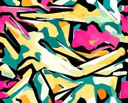 Set of colorful leaf patterns. For web, wallpaper and background. Stock Illustration