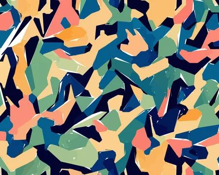 Set of colorful leaf patterns. For web, wallpaper and background. イラスト素材