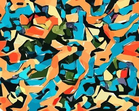 Set of colorful leaf patterns. For web, wallpaper and background. イラスト素材