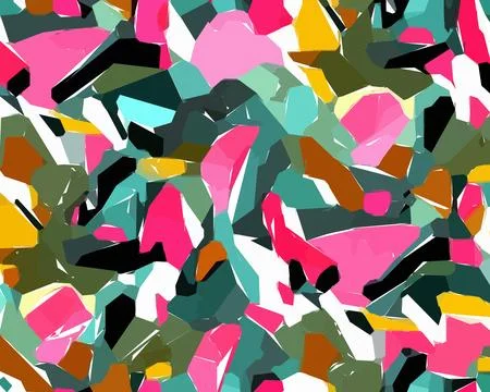 Set of colorful leaf patterns. For web, wallpaper and background. イラスト素材