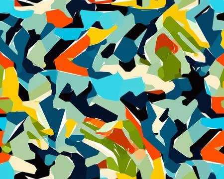 Set of colorful leaf patterns. For web, wallpaper and background. イラスト素材