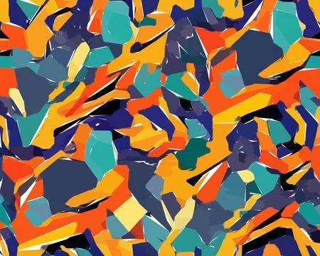 Set of colorful leaf patterns. For web, wallpaper and background. イラスト素材