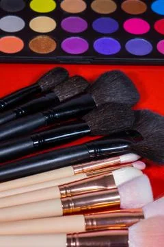 Set Colorful Make up Stock Photos