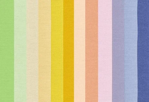 Set of colorful polyester fabric, texture background Stock Photos