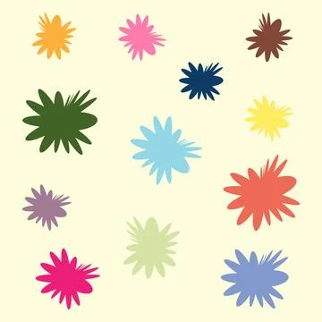 Set of colorful speech bubbles 스톡 일러스트
