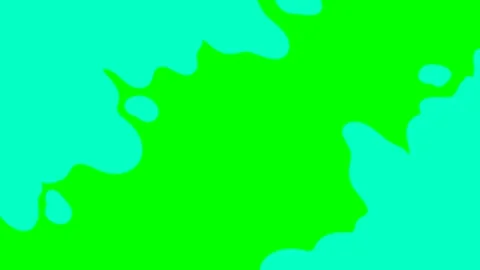 Set of colour kid screen transition with different liquid splash in a childish Stock Footage 320634667