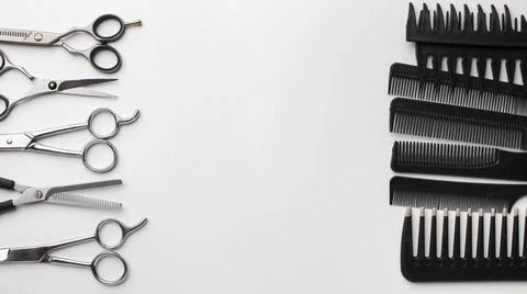 Set combs scissors set combs scissors Copyright: xZoonar.com/OleksandrxLat... 写真素材