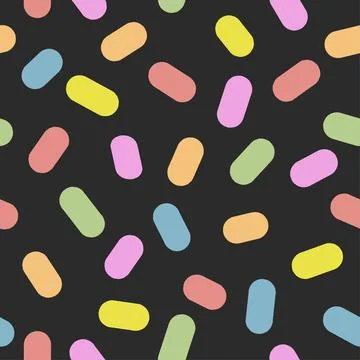 Set of Comic Faces with Different Emotions Stock Illustration