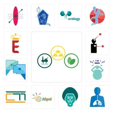 Set of commodities, inflammation, baboon, preschool, , obesity, video call, s Free Stock Illustration
