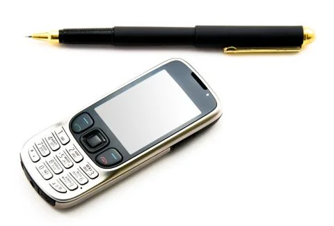 Set Of Communication Tools Stock Photos