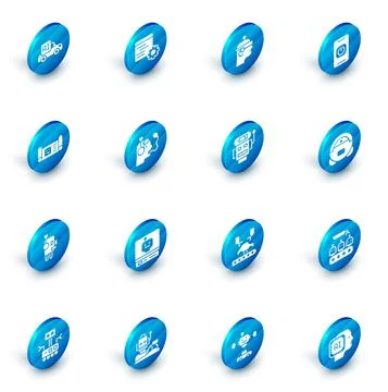 Set Computer api interface, Smart glasses, Turn off robot from phone, Robot イラスト素材