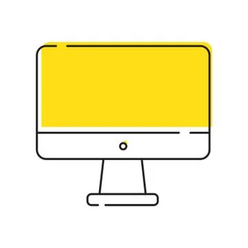 Set Of Computer Icons Stockillustratie