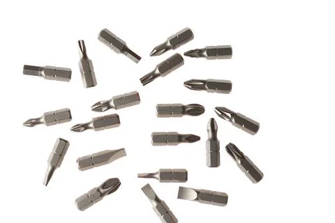 Set of construction tools on a white background. Stock Photos