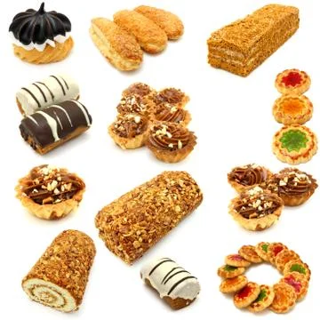 Set of cookies Stock Photos