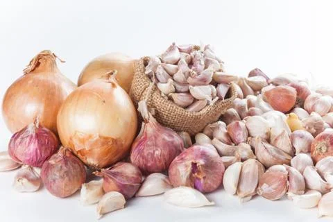 Set of cooking ingredient Stock Photos