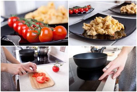 Set on the cooking Stock Photos