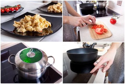 Set on the cooking Stock Photos
