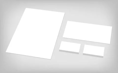 Set of corporate identity template Stock-Illustration