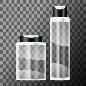 Set of cosmetic bottle Stock Illustration