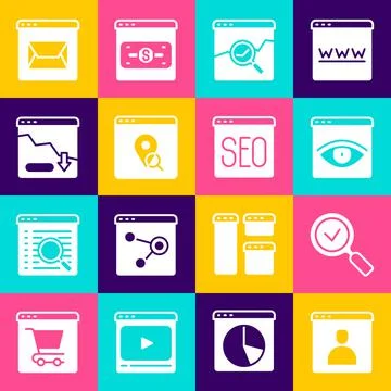 Set Create account screen, Browser incognito window, Website stocks market Stock Illustration
