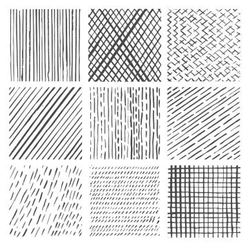 Set of creative cards Stock Illustration