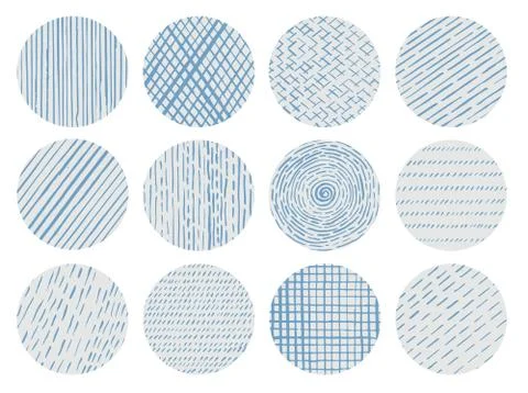 Set of creative cards Stock Illustration