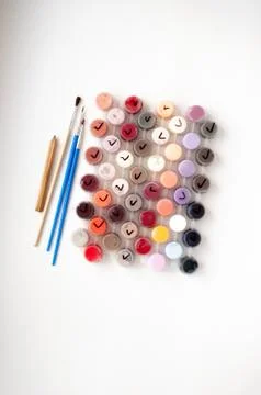 Set for creativity. Stock Photos