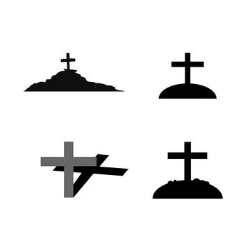 Set of crosses icons Stock Illustration