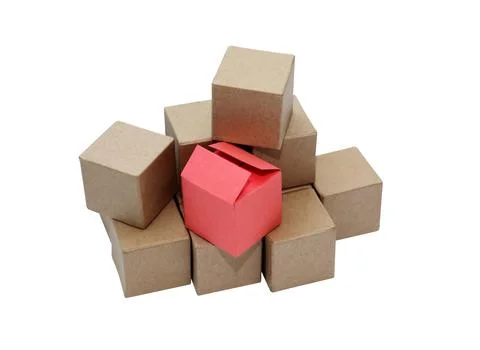 Set Of Cubes Stock Photos