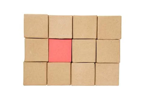 Set Of Cubes Stock Photos