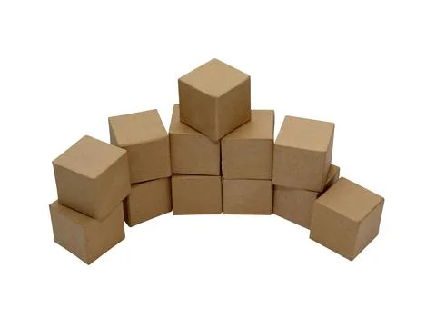 Set Of Cubes Stock Photos