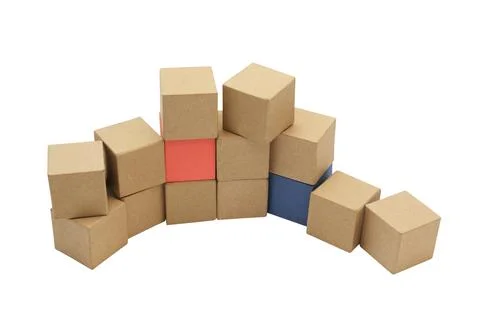Set Of Cubes Stock Photos