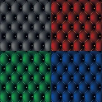 Set of dark sofa pattern background - illustration Stock Illustration