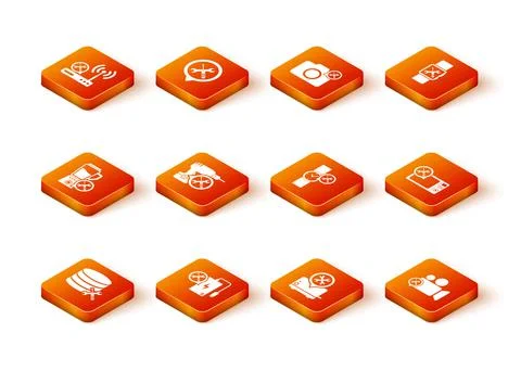 Set Database server service, Power bank, Blender, Drill machine, Toaster, Wrist イラスト素材