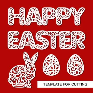 Set of decoration for Easter. イラスト素材