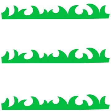 Set of decorative borders for design. Vector illustration isolated Stock Illustration